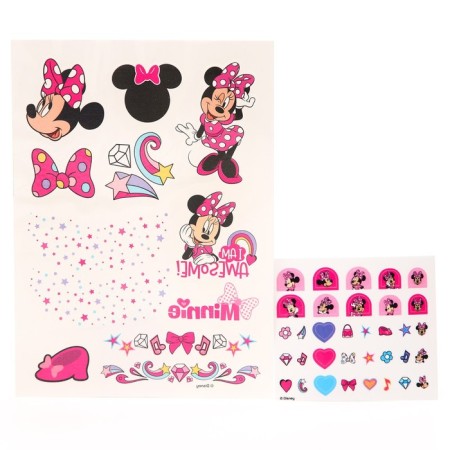 Manicure set with translation stickers "Minnie Mouse"-2
