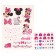 Manicure set with translation stickers "Minnie Mouse"