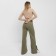 Women's pants, khaki color, size 48