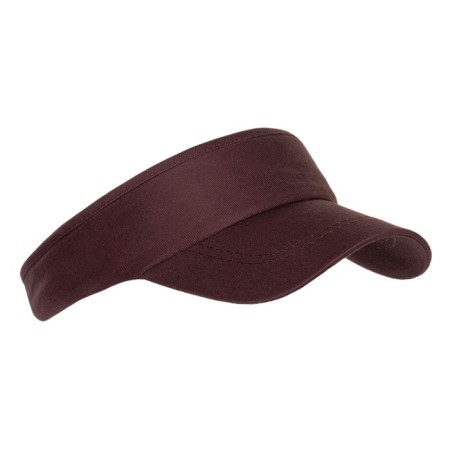 Visor, size 56-58, dark chocolate color