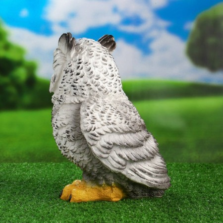 Garden figure "Owl Big Polar" 27 cm-2