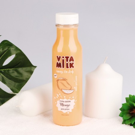 Vitamilk gel shower, mango and milk, 350 ml-3