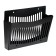 Papers Wall -Wallpaper "Istanm", black