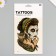 Tattoo on the body color "Mexican riddle" 26.1x14.6 cm