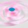 Satin tape, 25 mm × 33 ± 2 m, light pink color No. 067