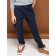 Pants for boys, height 146 cm, dark blue color