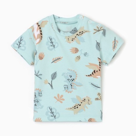 T-shirt Troshka I'm "Dragosh", height 62-68 cm, blue