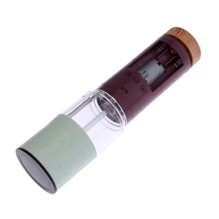 Electric mill Luazon Let- 003, plastic, from batteries, green-6