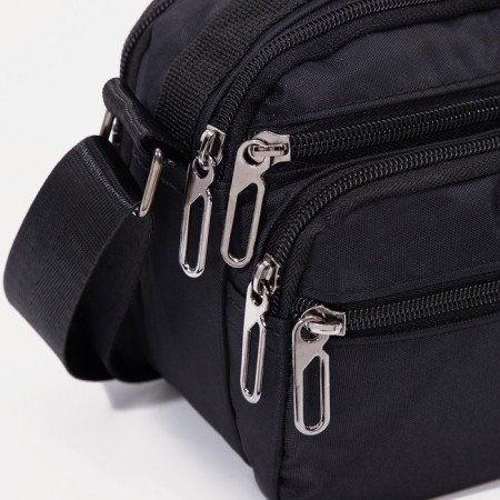 Male bag, black color-2