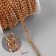 A bag for a bag, iron, 4.35 × 5.8 mm, 10 ± 0.5 m, gold color