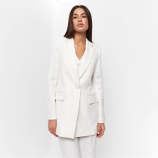 Women's jacket Mist: Classic Collection p. 44, the color of Ecrew