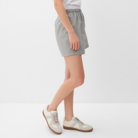 Women's shorts Minaku: Basic Line Color Gray, Rr. 48-3