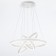 Suspended Citilux “duet” CL719650, 60x60x30 cm, 3x48.33W, led, white color