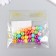 Beads for creativity Plastic "Cube" mother -in -law set 30 pcs 1x1 cm