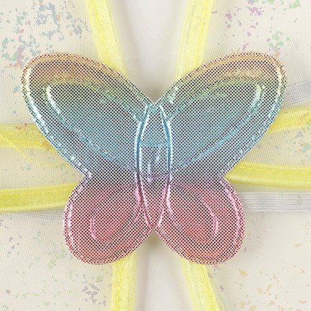 Carnival wings "butterfly", yellow color-2
