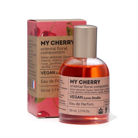 Perfume Water Women Vegan Love Studio My Cherry, 50 ml (based on Cherry in the Air (Escada)