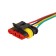 REXANT Automobile connector, plug with a wire 20 cm, DJ7041-1.5-21, 4-pin