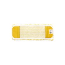 Swan nasading for mop, flat microfiber, yellow/white color, 40 cm