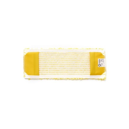 Swan nasading for mop, flat microfiber, yellow/white color, 40 cm