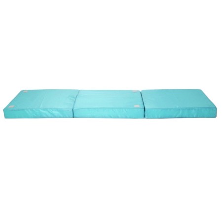 PUF "Mobile Matrass", size 67x61x33 cm, water -repellent tissue, turquoise-1