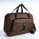 Road bag with lightning, external pocket, long belt, brown color