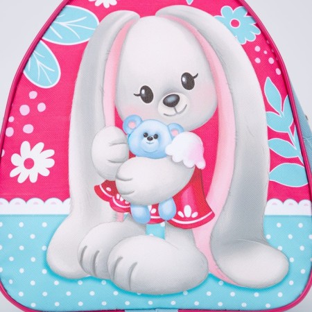 Baby backpack for the girl "Bunny Li", 23x20.5 cm, lightning department-2