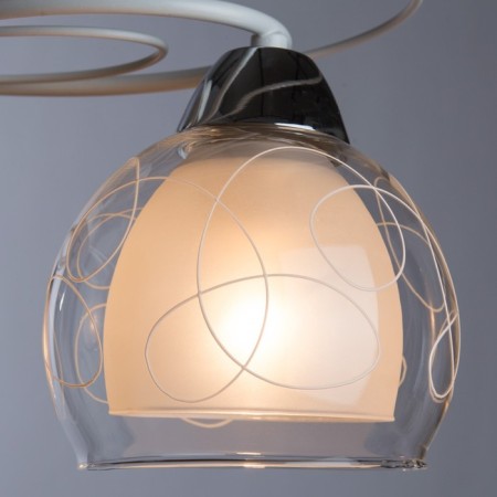 Sansa chandelier, 3x40W E27, white-2