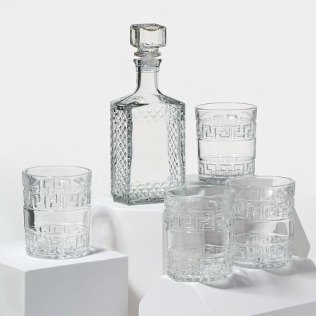 Set of Optica Snar, 500 ml, cup "Christ", 350 ml, 4 pcs, mix-7