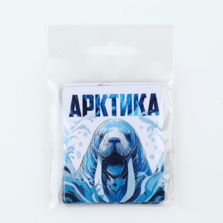 Vinyl magnet "Arctic" 6 x 7 cm-4