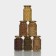 A set of glass cans with a conservation lid, TO-82 mm, 0.9 l, 6 pcs