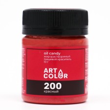 Dry dye Art Color Oil Candy Fatial, red, 10 g