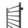 The electric heated tower "Sanprise" Aurora P8, 500x800 mm, left, black