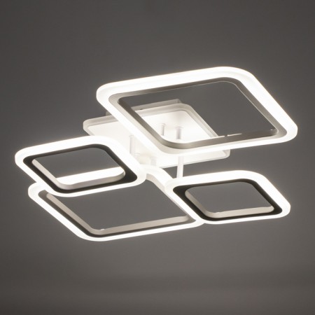 LUSTER "Geometry" 104W LED+RGB white 2700-6400K 72x49x111cm-3