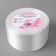 Satin tape, 50 mm × 23 ± 1 m, white color No. 01