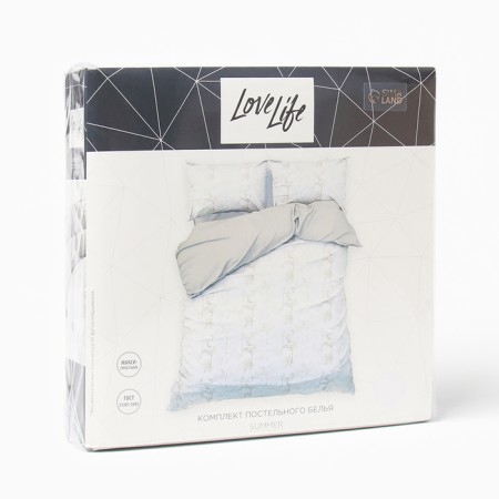 Lovelife linen Duet Summer 143x215sm-2pcs, 225x240cm, 50x70cm-2pcs, a reap, 100% p/e, 100g/m2-4