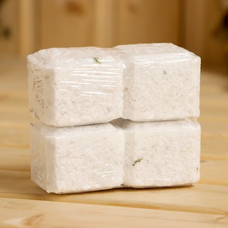 Salt bricket set for the bath "Hot Bath", fir-5