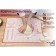 Reinforced rug with markings, silicone, 50 × 40 cm, red color