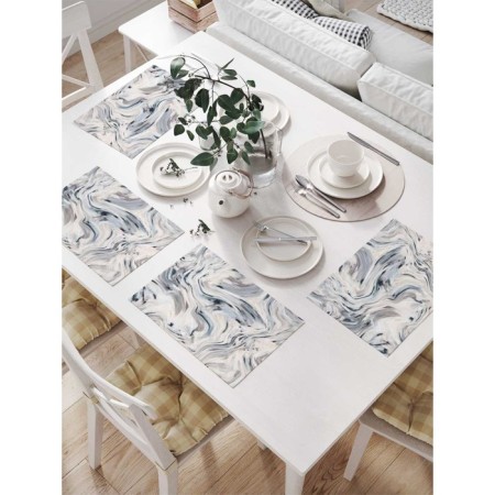 A set of napkins for setting the Table "Otherworldly World", rectangular, size 32x46 cm, 4 pcs