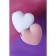 Vacuum-wave contactless stimulator of the Satiffyer Cutie Heart, silicone, blue color