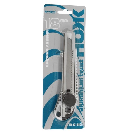 Universal knife "Remocolor", metal case, screw lock, reinforced, 18 mm-2