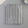 Surgut for printing the rod "Silver" shine 13.2x1.1 cm