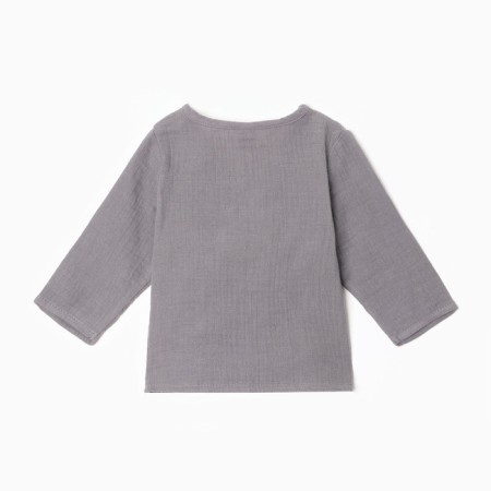 Boat for children, gray color, height 56 ​​cm-3