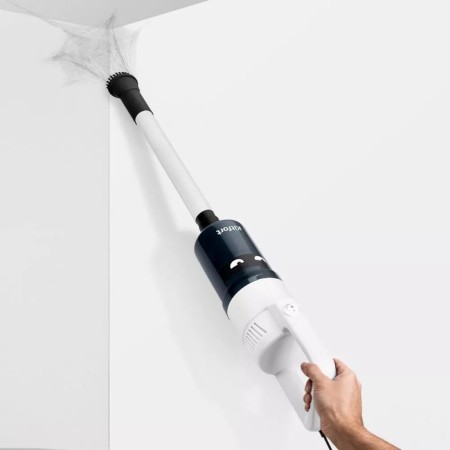 Vacuum cleaner KitFort KT-5202, vertical, 600 watts, 0.4 l, white-2