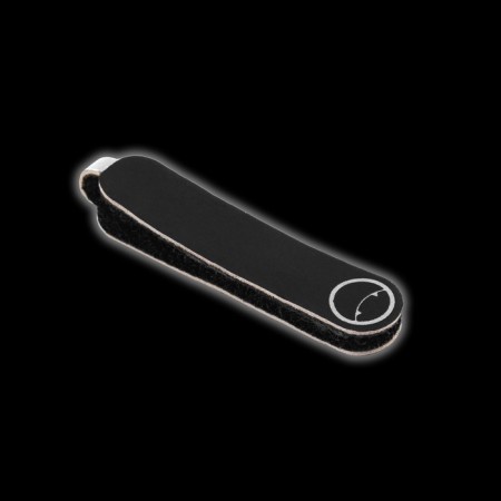Poller for lightning, on Velcro, with a reflective element, 5 × 0.4 cm, 10 pcs, black/gray color-4