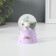 Souvenir Polystone Water Ball Light "Girl-Angel" mix 4.6x4.6x7 cm