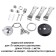 Lamp-connector T-shaped novotech. BITS, 10W, LED, 58x180x117 mm, black color