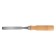 LOM chisel, wooden handle, 12 mm