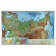 Wall map "Physical Russia", geod, 124x80 cm, 1: 6.7 million