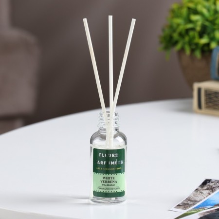 Aromatic diffuser "Fleurs", 30 ml, White Verbena-1
