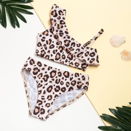Baby swimsuit KAFTAN "Leopard", height 98-104 (30)-5